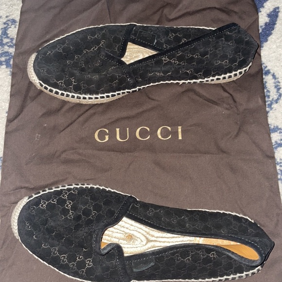Gucci logo suede espadrille - Picture 4 of 5